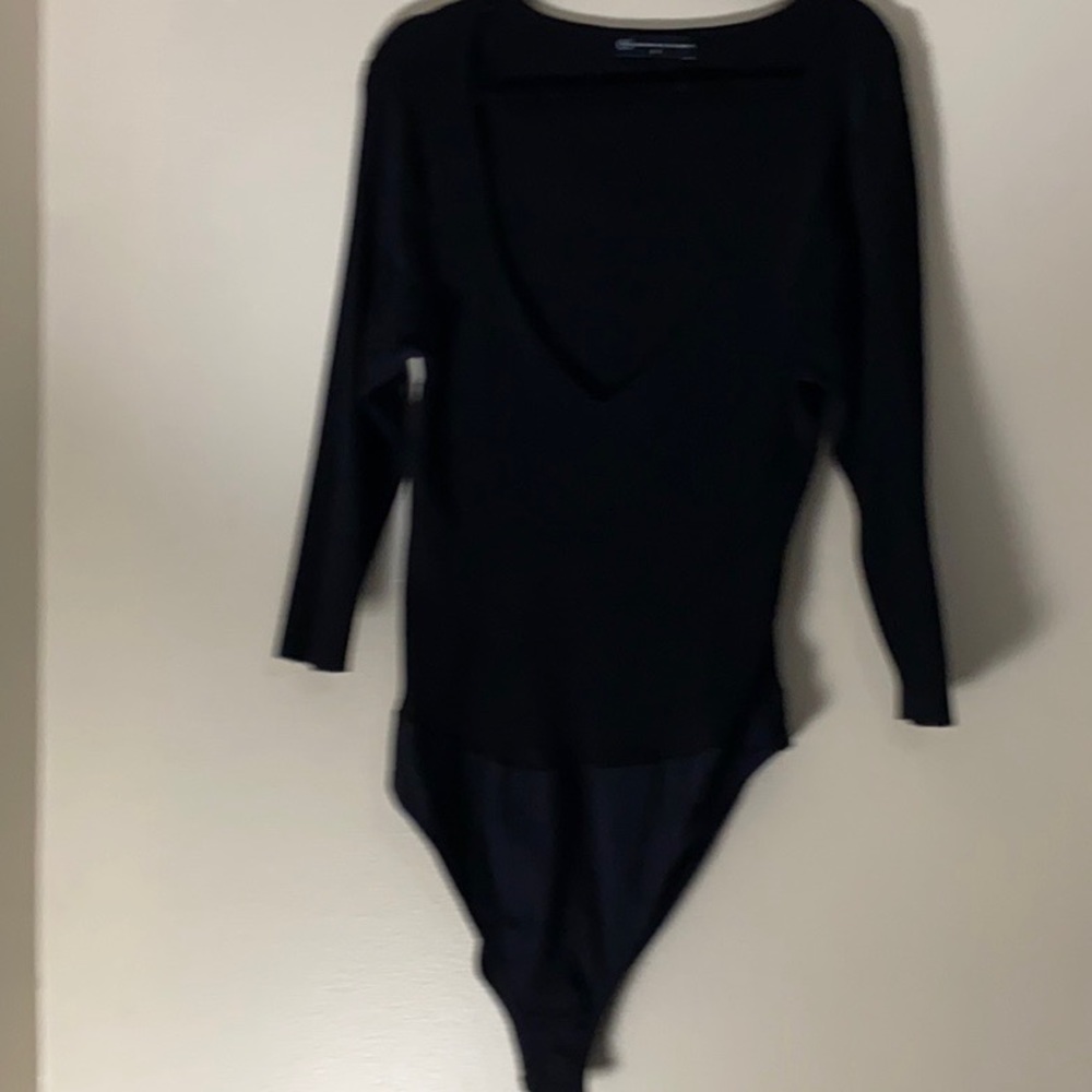 Black body suit plus sized